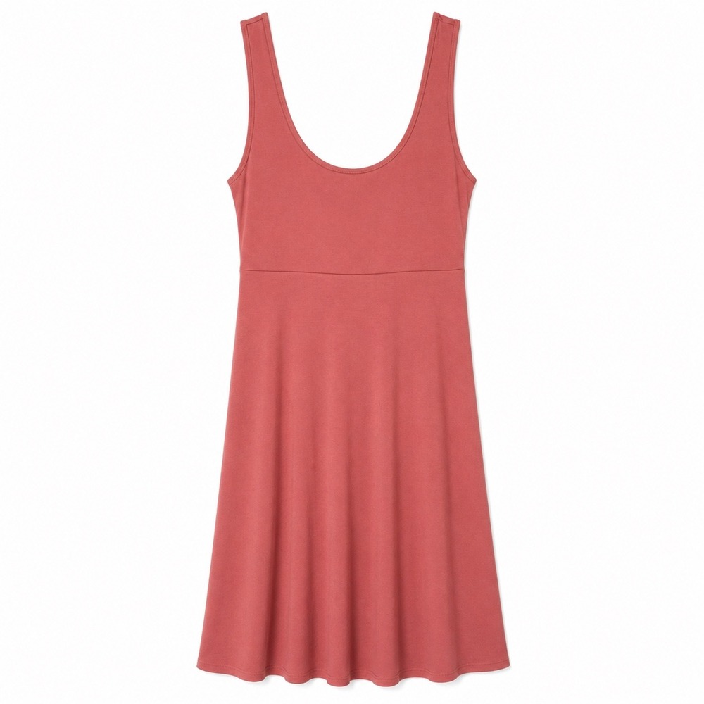 Lovers + Friends Ribbed Midi Dress Pink Sleeveless XL